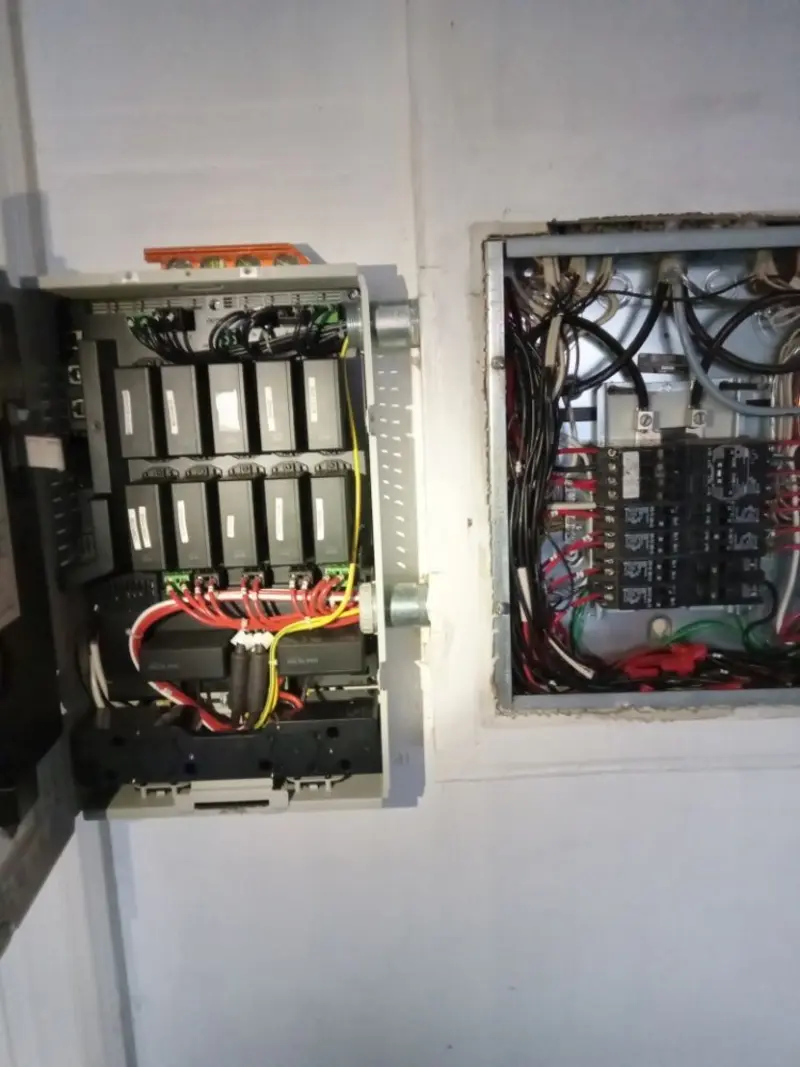 Electrical panel upgrade completed for Indoor Lighting Installation in Boulder